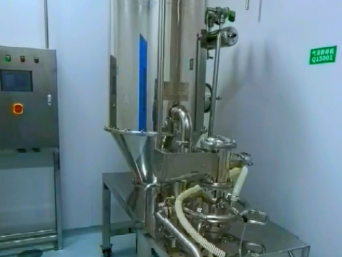 实验室用流化床气流粉碎机使用现场展示